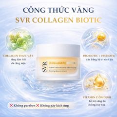 SVR Collagen Biotic Cream 50ml - Kem Dưỡng Tăng Cường Collagen, Căng Mịn Da, Hỗ Trợ Da Lão Hóa, Dưỡng Ẩm Tối Ưu