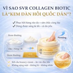 SVR Collagen Biotic Cream 50ml - Kem Dưỡng Tăng Cường Collagen, Căng Mịn Da, Hỗ Trợ Da Lão Hóa, Dưỡng Ẩm Tối Ưu