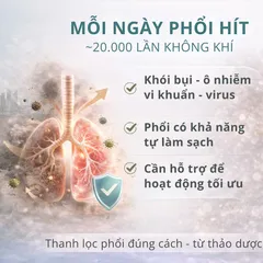 Viên Uống Vitatree Lung Detox – Hỗ Trợ Sức Khỏe Phổi, Thanh Lọc Đường Hô Hấp, Bảo Vệ Chống Ô Nhiễm Khói Bụi