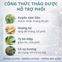 Viên Uống Vitatree Lung Detox – Hỗ Trợ Sức Khỏe Phổi, Thanh Lọc Đường Hô Hấp, Bảo Vệ Chống Ô Nhiễm Khói Bụi