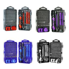 Bộ Tua Vít Đa Năng 115 Chi Tiết - Thiết Bị Sửa Chữa Chất Liệu Thép Hợp Kim Chrome Vanadi, Dụng Cụ Sửa Chữa Điện Tử, Công Cụ Chuyên Nghiệp
