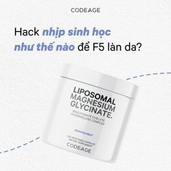 Viên Bổ Sung Magie Codeage Liposomal Magnesium Glycinate 240 Viên - Hỗ Trợ Cơ Bắp, Thần Kinh, Hệ Miễn Dịch, Thuần Chay USA