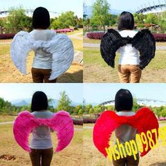 Cánh Thiên Thần Cosplay Trắng Đen Đạo Cụ Hóa Trang - Nhiều Kích Thước và Màu Sắc Cho Dịp Hóa Trang