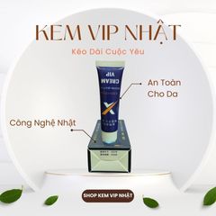 (Hàng công ty) Kem Bôi Nhật - X Cream Vip Japan - Thực Phẩm Chức Năng Hỗ Trợ Sức Khỏe Nam Giới Chính Hãng ướp mát, tăng cường sinh lực, da khỏe mạnh