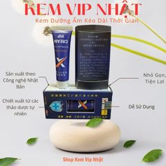 (Hàng công ty) Kem Bôi Nhật - X Cream Vip Japan - Thực Phẩm Chức Năng Hỗ Trợ Sức Khỏe Nam Giới Chính Hãng ướp mát, tăng cường sinh lực, da khỏe mạnh