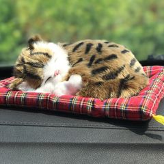 Mèo Xám Bông Bảo Quản Lọc Không Khí Lõi Than Hoạt Tính Trang Trí Taplo Xe Hơi - Quà Tặng Thú Cưng Dễ Thương
