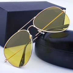 Kính Mát Chống Lóa Ban Đêm - Gọng Thời Trang Hợp Kim, Tròng Kính Polarized Chống Tia UV - Sản Phẩm Hot 2014
