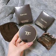 Phấn Nước Tom Ford Traceless Touch Foundation SPF 45/Pa++++ Tone 0.4 + Lõi Refill Chính Hãng - Che Khuyết Điểm Hoàn Hảo, Cảm Giác Nhẹ Nhàng
