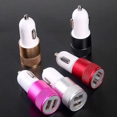 Tẩu Sạc Pin Ô Tô 2 Cổng USB - Sạc Nhanh Điện Thoại iPhone, Android, Phụ Kiện Xe Hơi Tiện Dụng