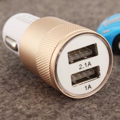 Tẩu Sạc Pin Ô Tô 2 Cổng USB - Sạc Nhanh Điện Thoại iPhone, Android, Phụ Kiện Xe Hơi Tiện Dụng