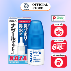 Xịt Xoang Mũi Nazal Sato 30ml - Giải Pháp Hỗ Trợ Giảm Nghẹt Mũi Từ Thiên Nhiên Cho Trẻ Em Và Người Lớn