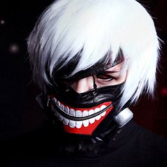 Khẩu Trang Vải Cotton In Hình Hàm Răng Tokyo Ghoul - Khẩu Trang Anime Độc Đáo Unisex Cho Fan Hâm Mộ