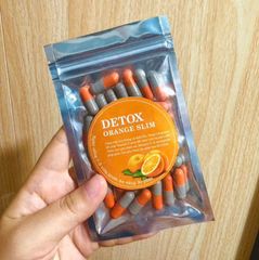 Viên Uống Giảm Cân Detox Orange - 30 Viên Thái Lan - Hỗ Trợ Giảm Cân Hiệu Quả - Sản Phẩm Thực Phẩm Chức Năng - Mã 1553B
