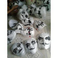 Mặt Nạ Thần Chết Jabbawockeez Đặc Biệt - Mặt Nạ Hóa Trang Halloween Độc Đáo Cho Fan Kinh Dị, Kích Thước 19x17cm