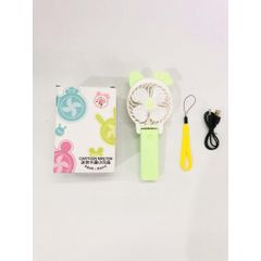 Quạt Mini Cầm Tay Tai Thỏ Dễ Thương Có Thể Gập Gọn - Quạt Sạc USB Đáng Yêu, Phụ Kiện Thời Trang Chụp Ảnh Thú Vị