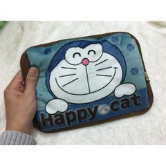 Túi Sưởi Hình Mèo Totoro Hồng Cầm Gương - Túi Chườm Nóng Lạnh Dễ Thương Giữ Nhiệt Cho Mùa Đông