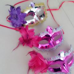 Mặt Nạ Nửa Mặt Lông Vũ Halloween Sang Trọng - Hóa Trang Dạ Hội Chi Tiết 2029 - Phụ Kiện Cosplay Đẳng Cấp