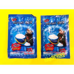 Tuyết Nhân Tạo Làm Slime - Gói Tuyết Nguyên Liệu Xanh Bông Bạc Để Trang Trí Giáng Sinh và Sáng Tạo Cloud Slime 8g