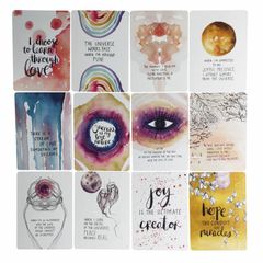 Bộ bài Tarot Universe Mysterious Oracle Cards - Bộ 52 thẻ và sách hướng dẫn, chất lượng cao, phong cách bí ẩn, hỗ trợ bói tarot
