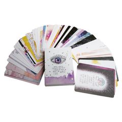 Bộ bài Tarot Universe Mysterious Oracle Cards - Bộ 52 thẻ và sách hướng dẫn, chất lượng cao, phong cách bí ẩn, hỗ trợ bói tarot
