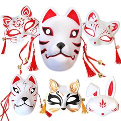 Mặt Nạ Cáo Hóa Trang Halloween - Mặt Nạ Độc Đáo Thời Trang Nhật Bản Dành Cho Nam Nữ - Quà Tặng Fan Thú Vị