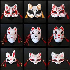 Mặt Nạ Cáo Hóa Trang Halloween - Mặt Nạ Độc Đáo Thời Trang Nhật Bản Dành Cho Nam Nữ - Quà Tặng Fan Thú Vị