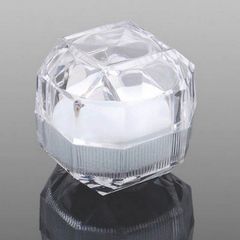 Hộp đựng nhẫn acrylic trong suốt - Trưng bày trang sức, lưu trữ và quà tặng tiện ích - Thiết kế đơn giản và gọn gàng
