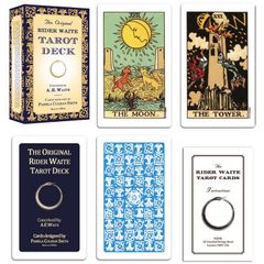 Bộ Bài Tarot Original Rider Waite Cao Cấp 78 Lá - Dự Đoán Phong Thủy & Vận Mệnh - Phiên Bản Tiếng Anh ấn Tượng
