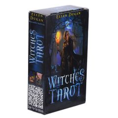 Bộ Bài Tarot Witches H3 - 78 Lá Bài Đẹp của Ellen Dugan - Dự Đoán Phong Thủy, Phù Thủy Châu Âu, Bói Bài Huyền Bí