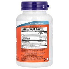 Viên uống bổ sung Dầu cá NOW Foods Super Omega EPA 90 viên - Hỗ trợ sức khỏe tim mạch và mắt, Omega-3 chất lượng cao từ Mỹ
