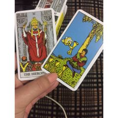 Bộ Bài Tarot Rider Waite Chất Lượng Cao - Phiên Bản Giới Hạn 78 Lá, Sách Hướng Dẫn, Quà Tặng Dành Cho Người Mới Học và Chuyên Nghiệp