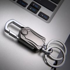 Móc Khóa Spinner Inox Cao Cấp - Móc Chìa Khóa Ô Tô, Xe Máy Đa Năng, Thiết Kế Tinh Tế Mở Bia, Phụ Kiện Thời Trang Nam