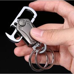 Móc Khóa Spinner Inox Cao Cấp - Móc Chìa Khóa Ô Tô, Xe Máy Đa Năng, Thiết Kế Tinh Tế Mở Bia, Phụ Kiện Thời Trang Nam
