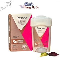 Lăn Khử Mùi Rexona Women Clinical Protection Ultimate Sport - Chống Mồ Hôi Lên Tới 96 Giờ Dành Cho Phụ Nữ Năng Động