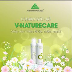 Combo Dầu Gội & Dầu Xả V-Naturecare 300ml - Chống Gàu, Giúp Tóc Khỏe Mạnh & Mượt Mà, Sản Phẩm Thiên Nhiên Chất Lượng