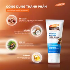 Kem Dưỡng Da Tay Palmer's Cocoa Butter Formula Vitamin E - Dưỡng Ẩm Sâu, Chống Oxy Hóa, Phục Hồi Da Khô Nứt Nẻ 48 Giờ