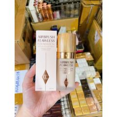 Kem Nền Charlotte Tilbury Airbrush Flawless Foundation Tone 1 Neutral 30ml - Kem Trang Điểm Hoàn Hảo Giúp Làn Da Mịn Màng, Tự Nhiên