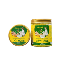 Muối Ngâm Chân Gừng Nghệ Gót Hồng Altawell 250g - Giúp Làm Ấm Chân, Khử Mùi, Dưỡng Da, Thư Giãn Chân Tay Cho Mẹ Bầu và Người Sau Sinh