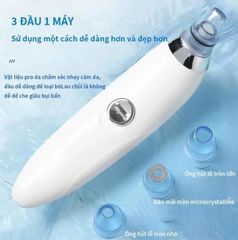 Máy Hút Mụn Đầu Đen Sạc USB - Làm Sạch Da, Loại Bỏ Chất Bẩn, Tăng Độ Đàn Hồi Cho Làn Da, Dễ Dàng Sử Dụng