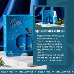 Combo 6 Chai Xịt Khử Mùi Vfresh 30ml - Giải Pháp Khử Mùi Hiệu Quả, Giữ Cơ Thể Thơm Mát Suốt Ngày