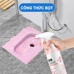 Chai Xịt Vệ Sinh Bồn Cầu 500ml - Tẩy Sạch Vết Bẩn, Diệt Khuẩn, Khử Mùi Thơm Dịu - Sản Phẩm Vệ Sinh Nhà Cửa Hàng Nhập Khẩu