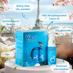 Combo 6 Chai Xịt Khử Mùi Vfresh Hương Nước Hoa - Khử Mùi Hiệu Quả, Dùng Cho Nam Nữ, Lưu Hương Lâu Dài, Tiện Dụng Khi Du Lịch