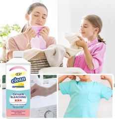 Nước Giặt Tẩy Quần Áo Superoxide Clean 300ml - Giặt Sạch Hiệu Quả, Khử Mùi Diệt Khuẩn An Toàn Cho Da, Chăm Sóc Quần Áo Tối Ưu
