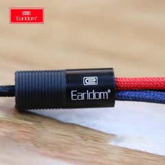 Cáp Sạc Dù 3in1 Earldom IMC-067 - Sạc Nhanh 2A cho Điện Thoại, Tích Hợp Lightning, Micro, Type-C, Dài 1m, Chắc Chắn, Đa Năng