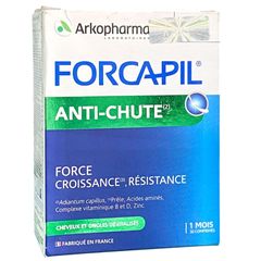 Viên Uống Arkopharma Forcapil Anti Chute - Hỗ Trợ Mọc Tóc, Giảm Rụng Tóc Chính Hãng Đến Từ Pháp, Duy Trì Sức Khỏe Tóc Tốt Nhất