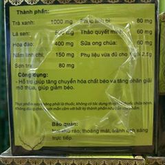 Trà Giảm Cân Đông Dược Việt – Hỗ Trợ Thanh Lọc Cơ Thể, Giảm Mỡ, Phục Hồi Sức Khỏe Từ Nấm Linh Chi và Thảo Mộc Tự Nhiên
