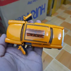 Mô Hình Xe Ô Tô Taxi Mini Tỉ Lệ 1:36 Bằng Sắt Mở Được Cửa Có Đèn Âm Thanh - Đồ Chơi Trẻ Em Chất Lượng Cao