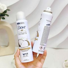 Xịt khử mùi Dove Secrets Dừa 150ml