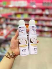 Xịt khử mùi Dove Secrets Dừa 150ml