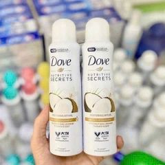 Xịt khử mùi Dove Secrets Dừa 150ml